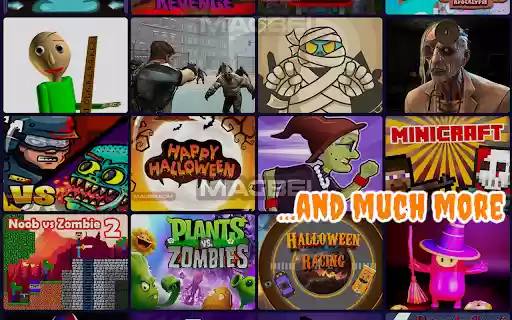 Halloween Games Collection: Favorite  Play [Launcher]  from Chrome web store to be run with OffiDocs Chromium online